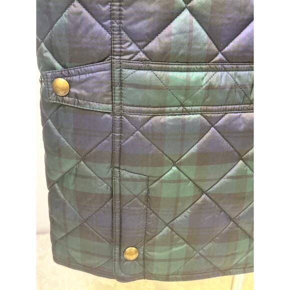Ralph Lauren Polo Men's L Quilted Filled Blackwatch Plaid Vest Jacket Rare-NEW - Picture 6 of 14